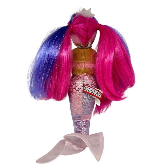 NOLA the Plush PURPLE MERMAID 13" Stuffed Doll by Douglas Cuddle Toys #1691 - Picture 4 of 8